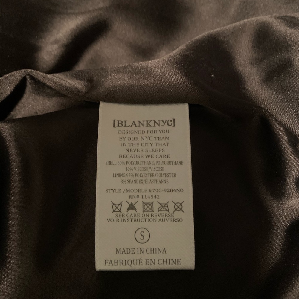 Faux-Leather Jacket - image 5